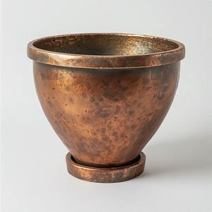 Jardinière élégante en fer avec couleur et taille personnalisables, finition or/nickel, conçue pour une décoration élégante de la maison, du jardin et du bureau - Product Image 5