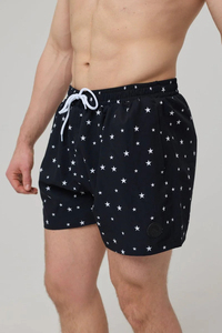 Shorts de bain personnalisables pour hommes avec logo couleur, maillot de bain d'été respirant et à séchage rapide, marque personnalisée - Product Image 3