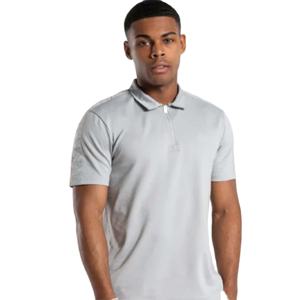 เสื้อโปโลคุณภาพสูงสำหรับฤดูร้อนเสื้อยืดผ้าระบายอากาศเสื้อโปโลถักแบบลำลองปักลวดลายสีพื้น - Product Image 3