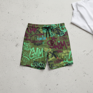 Shorts de Playa Personalizados de Poliéster para Hombre, Shorts de Surf, Traje de Baño con Dos Ojales y Bolsillo Trasero, Shorts de Natación - Product Image 5