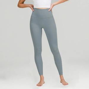 Leggings de compression pour femmes, taille mi-haute, toutes saisons, en Spandex/Polyester, écologiques, respirants, séchage rapide, avec logo personnalisé, OEM, pour la gym - Product Image 3