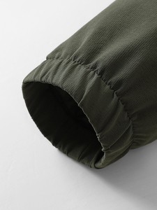 Chaqueta Cortavientos de Alta Calidad para Hombre, Otoño 2026, con Logotipo Personalizado, Poliamida, Cierre de Cremallera, Tejido de una Sola Pieza - Product Image 4