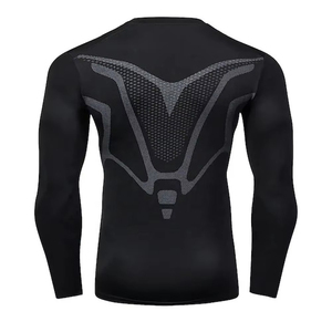 Maillots de compression personnalisés OEM en Spandex/Polyester, entièrement sublimés, respirants, à séchage rapide, pour la natation longue distance et le MMA, protection solaire - Product Image 4
