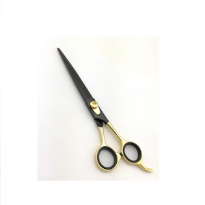 Ciseaux plats professionnels pour coiffeur en alliage de cobalt japonais Vg10, ciseaux de salon à lame tranchante - Product Image 3