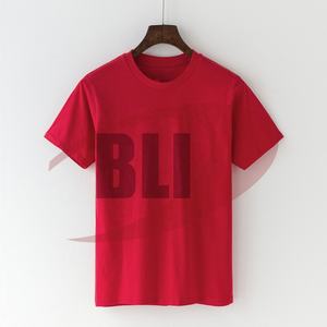 Camiseta de manga corta personalizada para hombre de la mejor calidad 2025 tela tejida de algodón de longitud larga con diseño de patrón sólido 100% - Product Image 1