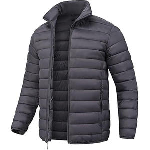 Hot Sale Designer Camouflage Puffer Jacket Custom Soft Waterproof Outdoor Plus Size Stand Front <b>Men</b> Fashionable Warm Winter - Product Image 1