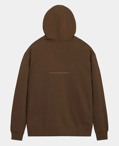 เสื้อฮู้ดโอเวอร์ไซส์ ยูนิเซ็กซ์ ผ้าฝ้ายฟลีซ 100% หนัก 400 กรัม สำหรับฤดูหนาว ทรงไหล่ตก คอกลม แบบสวมหัว ลายเรียบ ระบายอากาศได้ดี พิมพ์ลายดิจิตอล - Product Image 2