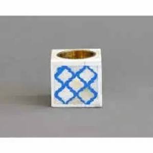 Nouveau brûleur d'encens Bakhoor artisanal en bois de santal incrusté, écologique, fait main pour la décoration et la fragrance intérieure - Product Image 3