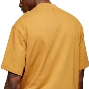 เสื้อยืดผ้าฝ้ายแท้ 100% 280gsm สำหรับผู้ชายและผู้หญิง แบบเรียบง่าย สวมใส่สบาย เหมาะสำหรับฤดูใบไม้ผลิและฤดูร้อน เสื้อยืดแขนสั้นผ้าฝ้ายเปล่าสำหรับผู้ชายรุ่นใหม่ - Product Image 4
