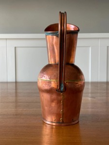 Carafe à eau en cuivre finition foncée, carafe à eau en cuivre couleur chocolat, carafe à eau en cuivre finition solide, prix d'usine en gros - Product Image 3