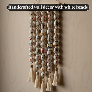 Cuentas de Vidrio Lampwork Multicolor con Patrones de Múltiples Estilos, Hilo de 8 Pulgadas |   Cuentas artísticas hechas a mano con forma de rondel para la fabricación de joyas - Product Image 5