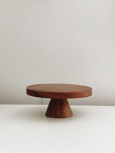 Hand <b>Crafted</b> Design Cake Stand Wooden Cake Stand Cake <b>Tools</b> Wooden Cake Platter Solid Wood Cake Stand At very best selling Price - Product Image 3
