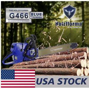 Motosierra de Gasolina Blue Thunder G466 MS460 046 76.5CC, Cabezal Motorizado con Empuñadura Envolvente, Sin Barra Guía Incluida, Producto de Maquinaria Forestal - Product Image 1