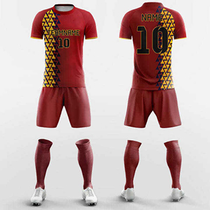 Wholesale Blank Football Uniforms 100% <b>Polyester</b> Quick Dry Breathable Anti-Bacterial Eco-Friendly Sublimated 2026 National Team - Product Image 6