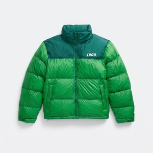High Selling Puffer <b>Jacket</b> Hip Hop Streetwear Men'<b>s</b> Stand Collar Thick Bubble Puffer <b>Jacket</b> - Product Image 1