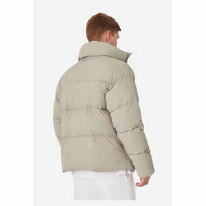 Blouson Bomber Matelassé Personnalisé à Capuche en Toile Style Urbain pour Homme, Fermeture Éclair, Chaud Hiver, Grandes Tailles, Service OEM, Vente en Gros - Product Image 4