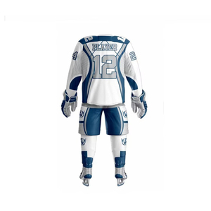 Uniforme de Hockey sobre Hielo Estilo Hip Hop, Talla Grande, Transpirable, Estampado Personalizado, Jersey de Equipo con Bordado de Alta Calidad - Product Image 5