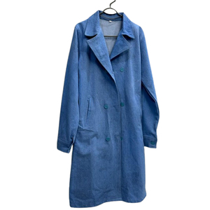 Fashion Casual Long-sleeved Wholesale Woman Ladies Jacket Women Oversized <b>Denim</b> Windbreaker Jacket Long Jeans <b>Coat</b> for Autumn - Product Image 6