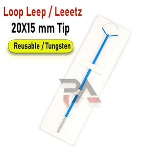 Électrode en boucle LLETZ LEEP en acier inoxydable de haute qualité, pointe 20x15mm, double EMC, certifiée CE, instruments électrochirurgicaux vétérinaires - Product Image 3