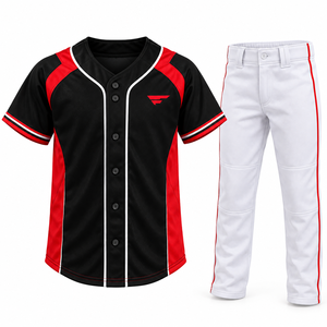 Conjunto de Uniforme de Béisbol Sublimado Personalizado para Niños, Jersey y Pantalones, Fabricante OEM de Ropa Deportiva para Equipos Juveniles de Béisbol - Product Image 6