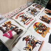 Stampe Personalizzate per Trasferimenti Pronte per la Stampa, Ecologiche e Lavabili, per Magliette e Tessuti in Poliestere con Design Cartoon