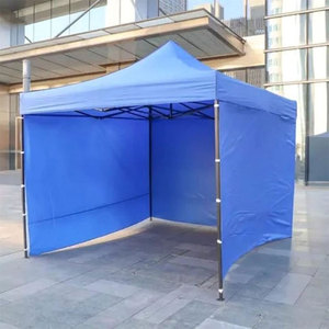 Tente Pop-Up Personnalisée Grande Taille Respirante Séchage Rapide 3x3m avec Sangles Réglables, Gazebo Pliant pour Événements, Impression de Logo Frontal, Extérieur - Product Image 5