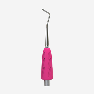 Cureta UNIQ 31 (Curva a la Izquierda) de Acero Inoxidable Alemán, Empujador de Cutículas de Doble Punta, Herramientas de Manicura - Product Image 1
