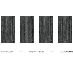 Serie Moderna Treventino de Baldosas de Porcelana 600x1200mm 9mm Acabado Mate Duradero Fácil Mantenimiento Proveedor de Baldosas para Piso y Pared - Product Image 4