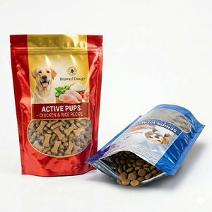 Bolsa con Cierre Ziplock y Ventana para Alimentos de Mascotas, Personalizable con Logotipo, de Plástico de Grado Alimenticio, para Comida de Gatos y Perros, con Cierre Reutilizable - Product Image 2