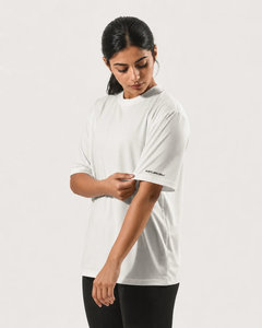 Camiseta Básica para Mujer, Lisa, Informal, de Algodón, Manga Corta, Prenda Básica al por Mayor, Marca Privada OEM - Product Image 1