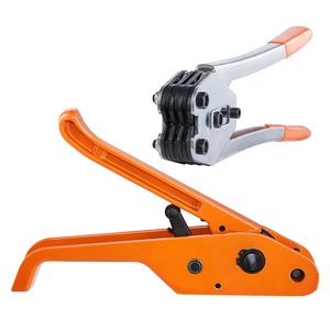 Kit di reggiatura in acciaio e PET con lunghezza di 3280 piedi, 1000 sigilli metallici, tenditore e sigillatrice per pallet (confezione da 1000) - Product Image 6