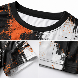 Custom All Over Sublimation Printing <b>100</b>% <b>Polyester</b> Sublimation T-<b>shirts</b> for Men - Product Image 4