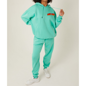 Conjunto de Pantalones de 2 Piezas Personalizado de Alta Calidad, Felpa Francesa, Algodón Orgánico, Traje Deportivo para Mujer - Product Image 3