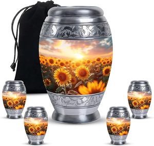 Urna Funeraria de Aluminio para Cenizas Humanas de Adultos, de Fabricante Confiable, con Acabado Premium y un Diseño Conmemorativo Elegante - Product Image 1