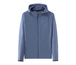 Chaquetas Impermeables Reversibles Ligeras Personalizadas de Tallas Grandes, Chaquetas Unisex Resistentes al Viento con Cierre de Cremallera, Servicio OEM - Product Image 3