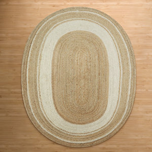 Hot Selling Natural Best Seller Modern Luxury Elegant Beige Oval <b>Large</b> Wholesale Seagrass Jute Rug Durable Flat Weave Non-Slip - Product Image 5