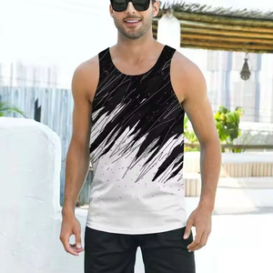 Camiseta sin mangas para hombre, camiseta de entrenamiento, personalizada, de algodón, para gimnasio, fitness, deportes, chaleco deportivo, sublimación, transpirable, camisetas sin mangas para hombre - Product Image 4