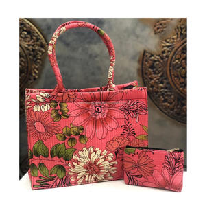 Women's Bohemian Style Summer Evening Shopping Shoulder <b>Bag</b> Embroidery Decoration Zipper Durable India Afghani-Style Handbag - Product Image 4