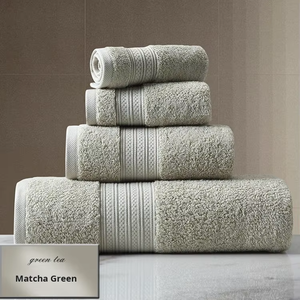 Serviettes 100 % coton en gros à bas prix, grammage élevé, douces et lisses, ultra absorbantes, séchage rapide, pour usage hôtelier - Product Image 5