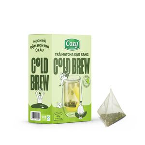 Bolsitas de Té Genmaicha Orgánico de Venta Caliente, Sabor Natural, Té Saludable, Bolsitas Piramidales para Infusión Fría, Empaque de Té Personalizado - Product Image 1