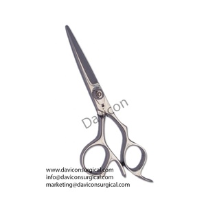 Tijeras de peluquero recubiertas de papel dorado, instrumentos de belleza, novedad - Product Image 3