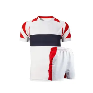 Vêtements de sport, uniformes de rugby pour hommes, kits de rugby personnalisés OEM, maillots, shorts respirants, impression par sublimation de haute qualité - Product Image 6