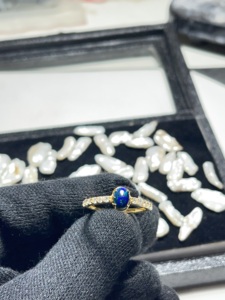แหวนทอง 18K ประดับโอปอลและเพชร: แหวนโอปอลไฟสำหรับคนเกิดเดือนตุลาคม แหวนเงิน แหวนโอปอลเอธิโอเปีย แหวนโอปอลแท้ - Product Image 3