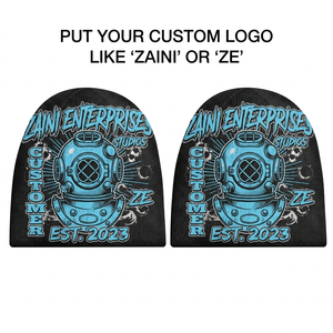 Gorro Unisex ZAINI ZI-032 de Punto Acrílico Premium de 320 GSM, Color Negro, con Bordado de Estilo Característico, Etiqueta Tejida y Parche de Goma Personalizado - Product Image 5
