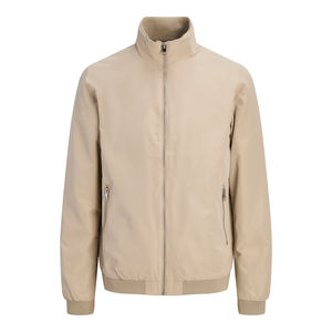 Blouson Bomber Homme Personnalisé avec Logo OEM, Rembourré, à Poches Cargo, Coupe-Vent, Effet Délavé, Matelassé, Style Vintage Streetwear - Product Image 1