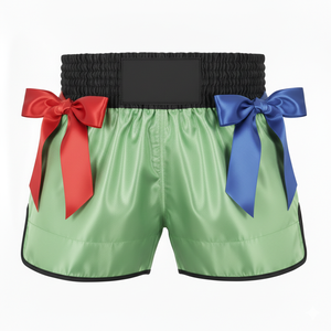 Pantalones Cortos de Muay Thai de la Mejor Calidad para Hip Hop, Boxeo, Kickboxing, Combate, Fitness, Pantalones Cortos de Muay Thai - Product Image 5