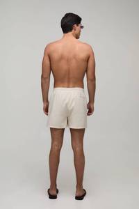 Pantalones Cortos de Felpa de Algodón para Hombre con Estampado OEM, Diseño Gráfico Personalizado, Estilo Urbano, Largura hasta la Rodilla, con Cordón Ajustable, Estilo Casual - Product Image 5
