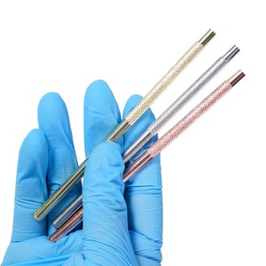 6 Espejos Dentales Ergonómicos Manuales con Mango de Acero Inoxidable Antideslizante, Desmontables, Universales, para Dentistas y Laboratorios - Product Image 2