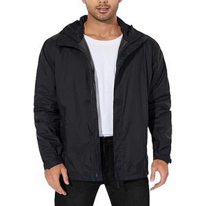 <b>Men's</b> Hooded Design Windbreaker Outdoor <b>Light</b> Weight <b>Jacket</b> For <b>Men</b> Wholesale Loose Comfortable Breathable <b>Jacket</b> - Product Image 1
