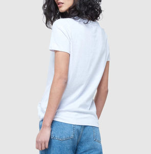 Nouvel article 2026 – T-shirts décontractés pour femmes, fabriqués au Pakistan, unis, teints, séchage rapide, respirants, 100 % coton - Product Image 5